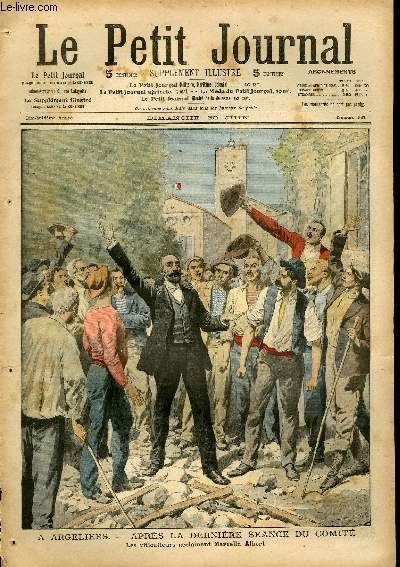 LE PETIT JOURNAL - supplément illustré numéro 867 - A …