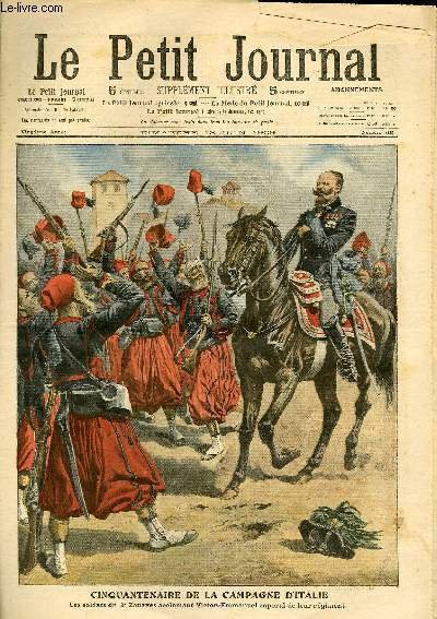 LE PETIT JOURNAL - supplément illustré numéro 969 - CINQUANTENAIRE …