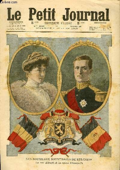 LE PETIT JOURNAL - supplément illustré numéro 998 - LES …