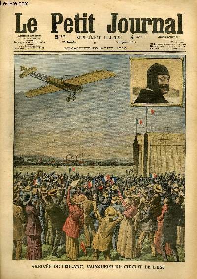 LE PETIT JOURNAL - supplément illustré numéro 1032 - ARRIVEE …