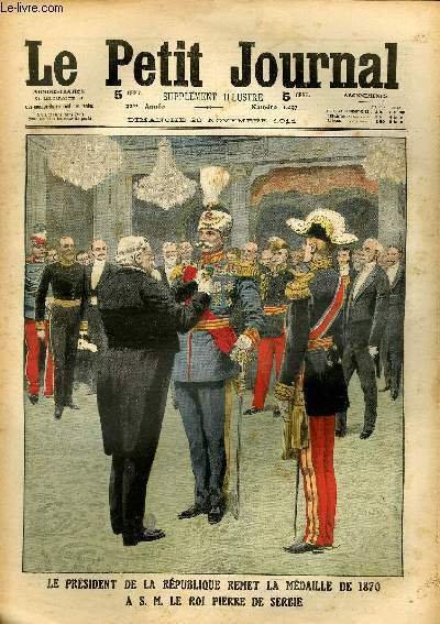 LE PETIT JOURNAL - supplément illustré numéro 1097 - LE …