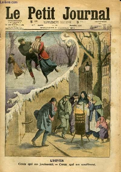 LE PETIT JOURNAL - supplément illustré numéro 1211 - L'HIVER: …