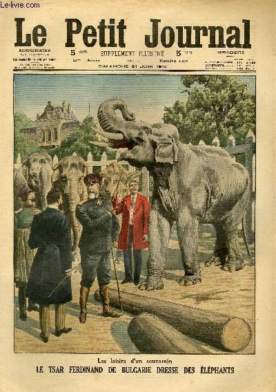 LE PETIT JOURNAL - supplément illustré numéro 1231 - LES …