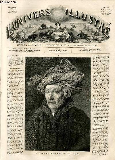 L'UNIVERS ILLUSTRE - DEUXIEME ANNEE N° 44 Portrait d'un gentilhomme, …