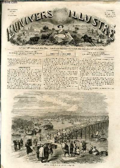 L'UNIVERS ILLUSTRE - DEUXIEME ANNEE N° 77 - Jeddo, capitale …