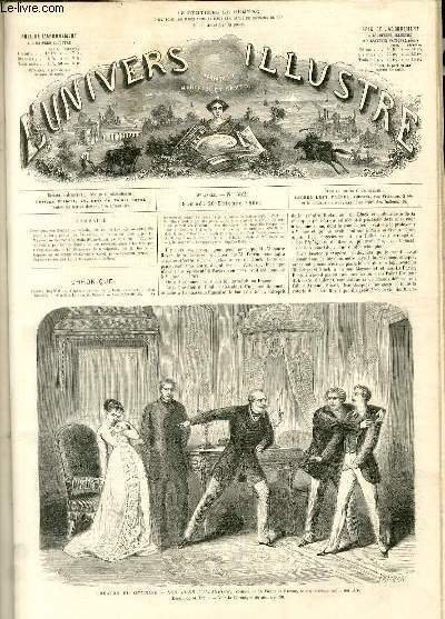 L'UNIVERS ILLUSTRE- NEUVIEME ANNEE N° 582 Théâtre du gymnase