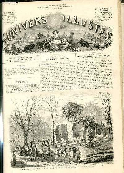 L'UNIVERS ILLUSTRE- NEUVIEME ANNEE N° 596 La pépinière du Luxembourg