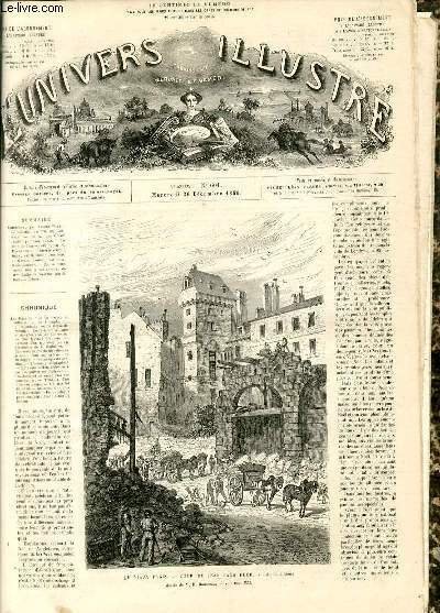 L'UNIVERS ILLUSTRE- NEUVIEME ANNEE N° 601 Le vieux Paris - …