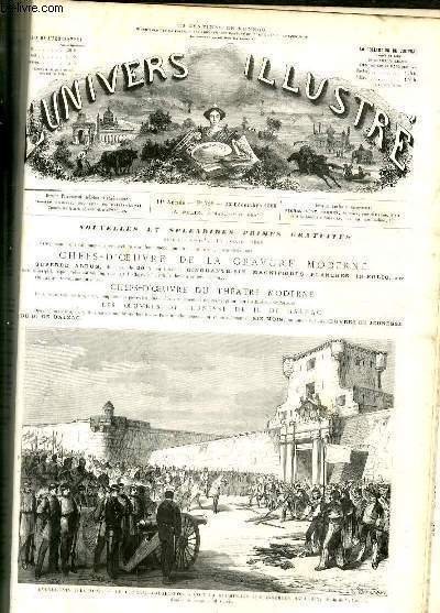 L'UNIVERS ILLUSTRE- ONZIEME ANNEE N° 728 Evènements d'Espagne - Le …