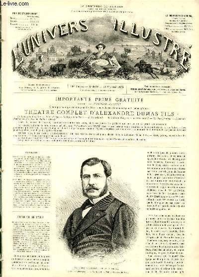 L'UNIVERS ILLUSTRE - DIX-HUITIEME ANNEE N° 1039 M. Léon Renault, …