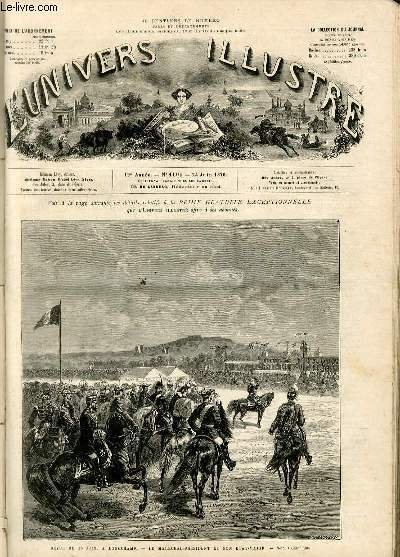 L'UNIVERS ILLUSTRE - DIX-NEUVIEME ANNEE N° 1109 - Revue du …