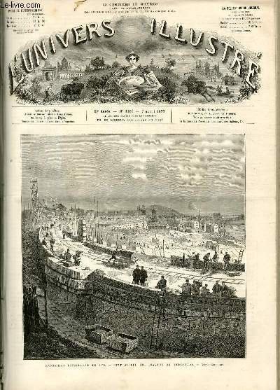 L'UNIVERS ILLUSTRE - VINGTIEME ANNEE N° 1150 Exposition Universelle de …