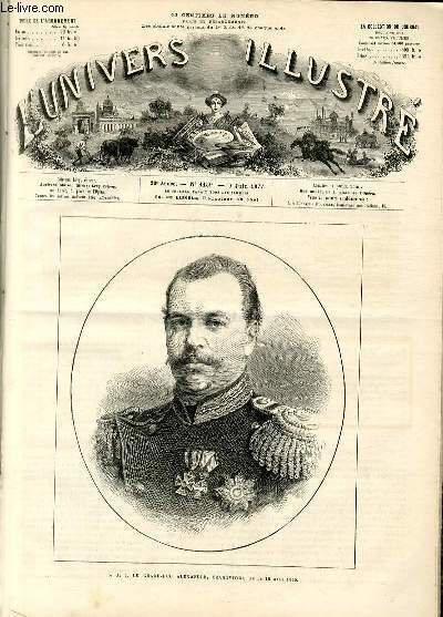 L'UNIVERS ILLUSTRE - VINGTIEME ANNEE N° 1159 S. A. I …