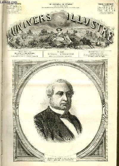 L'UNIVERS ILLUSTRE - VINGT-SEPTIEME ANNEE N° 1507 M. Eugène Rouher