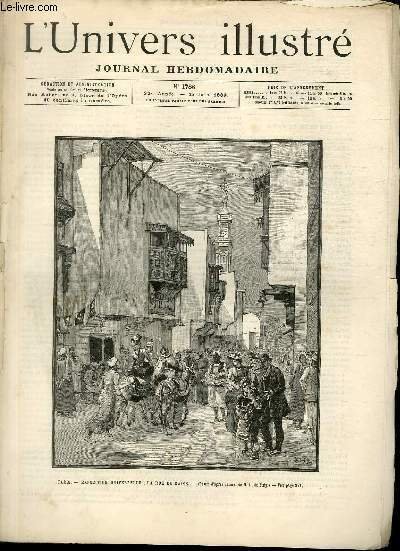 L'UNIVERS ILLUSTRE - TRENTE DEUXIEME ANNEE N° 1786 Paris