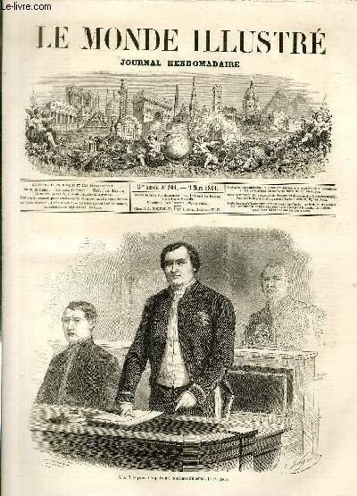 LE MONDE ILLUSTRE N°204 S. A. I. le prince Napoléon …