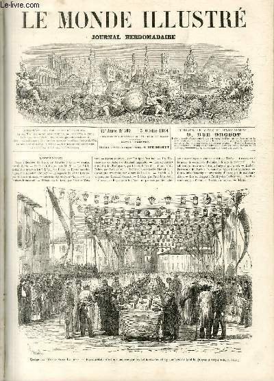 LE MONDE ILLUSTRE N°599 Venise - Fête de Saint-Laurent