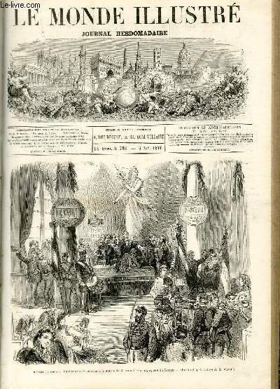 LE MONDE ILLUSTRE N°708 Défense de Paris