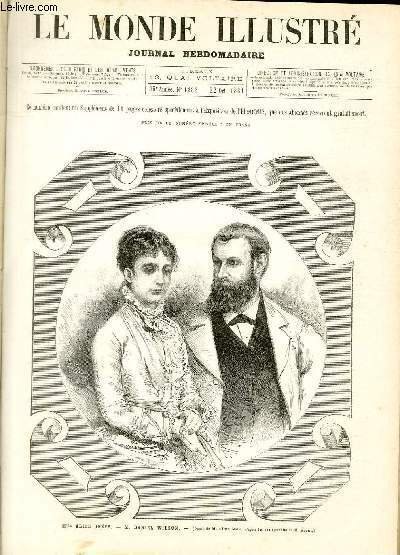 LE MONDE ILLUSTRE N°1282 - Mlle Alice Grévy - M. …