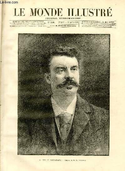 LE MONDE ILLUSTRE N°1816 M. Guy de Maupassant
