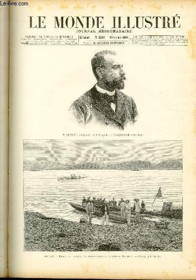 LE MONDE ILLUSTRE N°2169 M. Liotard, gouverneur de l'Oubanghi