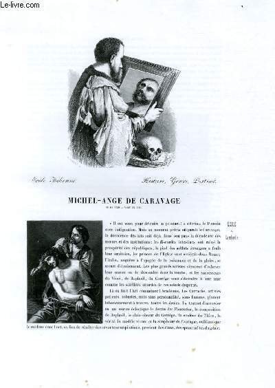 Biographie de Michel-Ange de Caravage (né en 1559 - mort …