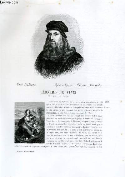 Biographie de Léonard de Vinci (né en 1452 - mort …