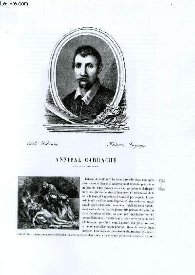 Biographie d'Annibal Carrache (né en 1560, mort en 1609) ; … | Immagine principale