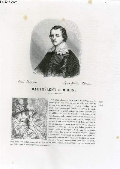 Biographie de Barthélemy Schidone (né vers 1570, mort en 1615) …