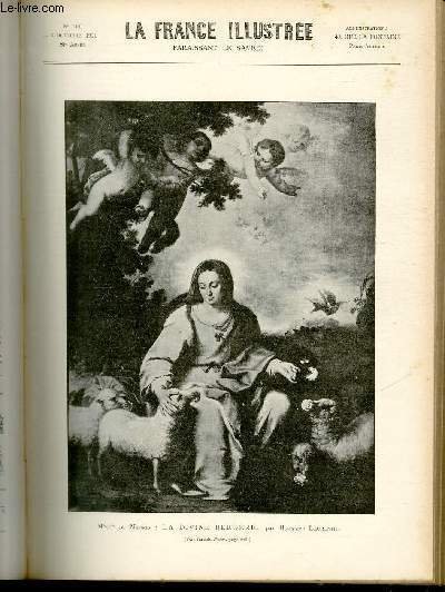 LA FRANCE ILLUSTREE N° 1401 - Musée de Madrid: la divine bergère, par Bernado Llorente.