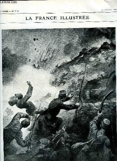 LA FRANCE ILLUSTREE N° 2120 - Un assaut a Gallipoli, Le général Gouraud, Paul Acker, La guerre vue de la rue par Charles Baussan, La guerre sur mer par H.L., Des canons ! Des obus !, Un duel épique en plein ciel par le général Cherfils, En Alsace