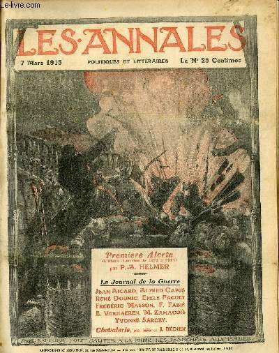 LES ANNALES POLITIQUES ET LITTERAIRES N° 1654 Nos sapeurs font …