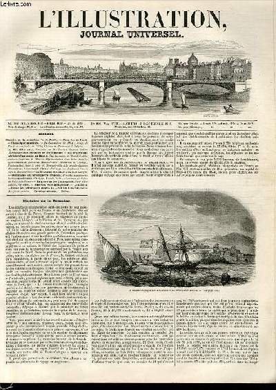 L'ILLUSTRATION JOURNAL UNIVERSEL N° 198 - Histoire de la semaine. Vue de Melilla. — Courrier de Pari».—Chronique musicale. — La Damnation de Iltusl ; Songe de Faust sur les bords de l'Elbe; Chœurs de Gnomes et de Sylphes. — Le Chevalier noir. .
