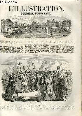 L'ILLUSTRATION JOURNAL UNIVERSEL N° 268 - Histoire de la semaine. Départ de la colonne italienne de Paris. — Principales mesures prises par le gouvernement provisoire. — Principales mesures prises par les ministres provisoires. — Courrier de Paris. .