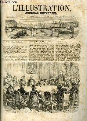 L'ILLUSTRATION JOURNAL UNIVERSEL N° 376-Histoire de la semaine. — Courrier …