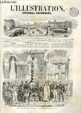 L'ILLUSTRATION JOURNAL UNIVERSEL N° 482-Histoire de la semaine.—Travaux législatifs. — …