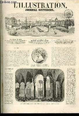 L'ILLUSTRATION JOURNAL UNIVERSEL N° 1168-Revue politique de la semaine, par M. Aug. Marc. — Courrier de Paris, par Grimm. — Célébration à Ravenne du sixième jubilé dantesque (24, 25 et 26 juin), par M”e Dora d/Istria. — Funérailles du grand-duc héritier.