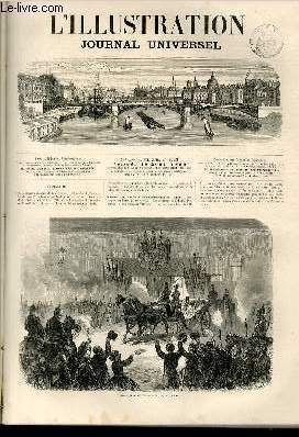 L'ILLUSTRATION JOURNAL UNIVERSEL N° 1225-Texte : Revue politiquo de la semaine. — Courrier de Paris. — Comhatsde Primolano et de Levieo. — Les amiraux Tegethofi' etPersauo; le commandant Viterbo. — L'Arc-en-ciel, nouvelle — Liberté de la chasse.
