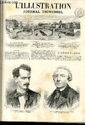 L'ILLUSTRATION JOURNAL UNIVERSEL N° 288 - Histoire de la semaine. Portrait de M. Bauchart
