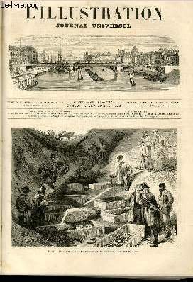 L'ILLUSTRATION JOURNAL UNIVERSEL N° 1594-Texte : Histoire de la semaine. — Courrier de Paris, par M. Philibert Audebrand. — La Cage d’or, nouvelle, par M. G. de Cherville (suite). — Les Théâtres. — Bulletin bibliographique. Histoire de la Colonne .