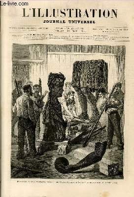 L'ILLUSTRATION JOURNAL UNIVERSEL N° 1683-Texte : Histoire de la semaine. — Courrier de Paris, par M. Philibert Audebrand — Le Salon de 187.") (IV). — Le Chaudron du diable» nouvelle, par M G. de Cherville (suite).Nos gravures : La statue de la colonne .