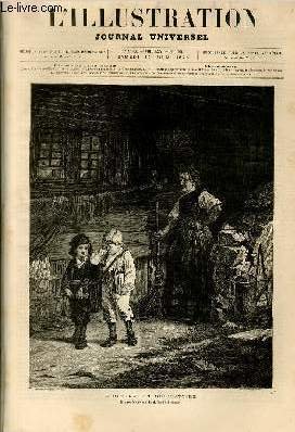 L'ILLUSTRATION JOURNAL UNIVERSEL N° 1685-Texte : Hisloire de la semaine. — Courrier de Paris, par M. Philibert Audebrand — Nos gravures : La place de la Concorde, par M. de Nittis; — UInstruction obligatoire, par M. Karl Schloesser ; Inauguration du .