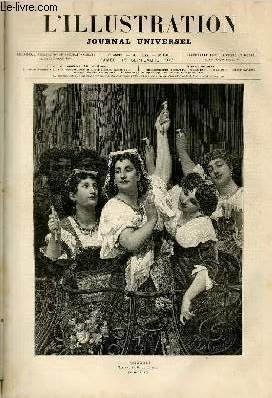 L'ILLUSTRATION JOURNAL UNIVERSEL N° 1801- Histoire de la semaine - …