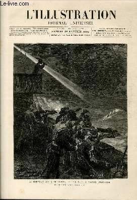 L'ILLUSTRATION JOURNAL UNIVERSEL N° 2031 - GRAVURES : le canon-révolver …