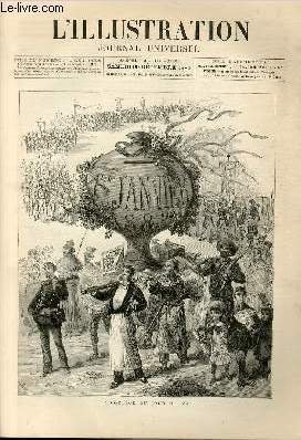 L'ILLUSTRATION JOURNAL UNIVERSEL N° 2079 - GRAVURES : Le cortège …