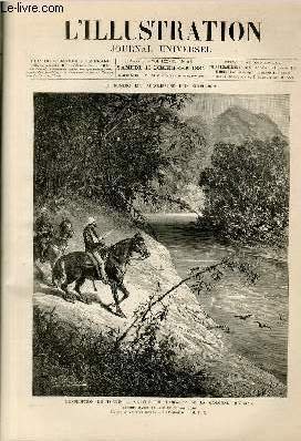 L'ILLUSTRATION JOURNAL UNIVERSEL N° 2181-Gravures : L'expédition du Tonkin : les combats du 23 et 24 juin sur la route de Lang-Son - carte des combats de Bac-Lé (colonne de Lang-Son) - la conférence de Berlin - Vicenza - l'électricité dans la maison .