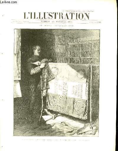 L'ILLUSTRATION JOURNAL UNIVERSEL N° 2922 - Gravures: le drapeau français …