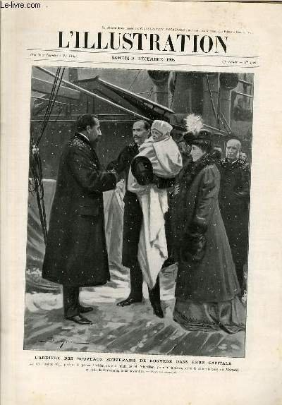 L'ILLUSTRATION JOURNAL UNIVERSEL N° 3276 - Gravures: l'arrivée des nouveaux …