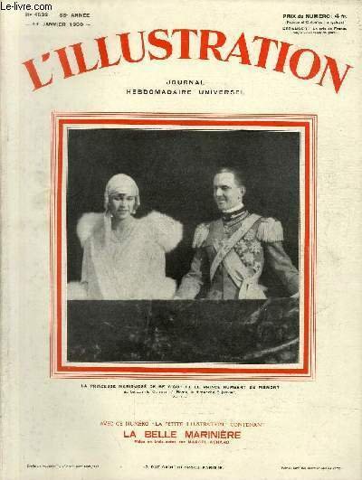 L'ILLUSTRATION JOURNAL UNIVERSEL N° 4532 - La princesse Marie-José de … | Immagine principale