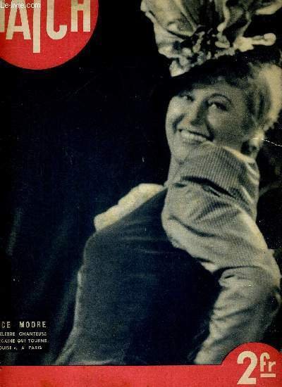 MATCH N° 16 - 20 octobre 1938 - Grace Moore, …